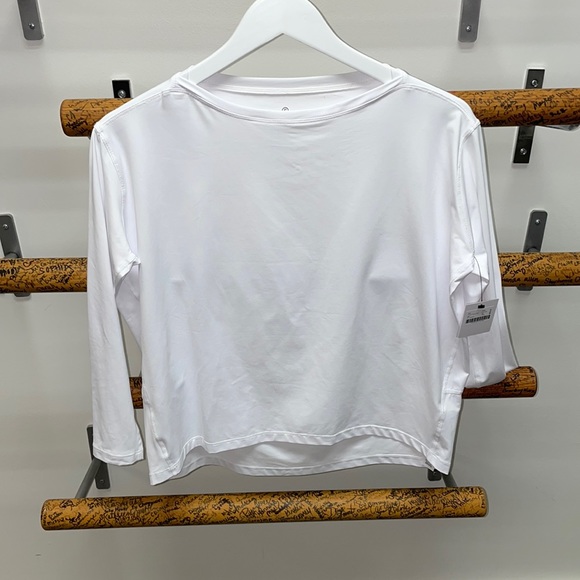 Pure Barre Tops - Pure Barre logo long-sleeve workout top
